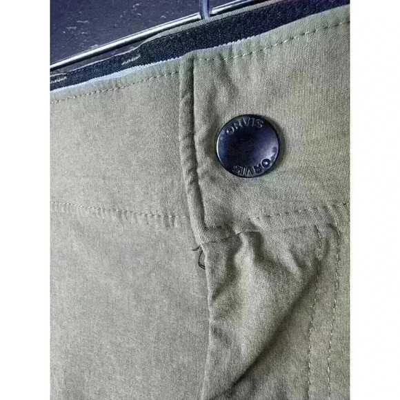 Orvis Mens Cargo Shorts Fishing Hunting Outdoor Military Green Size 40 - Picture 5 of 12